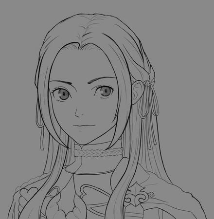 edelgard_lineart